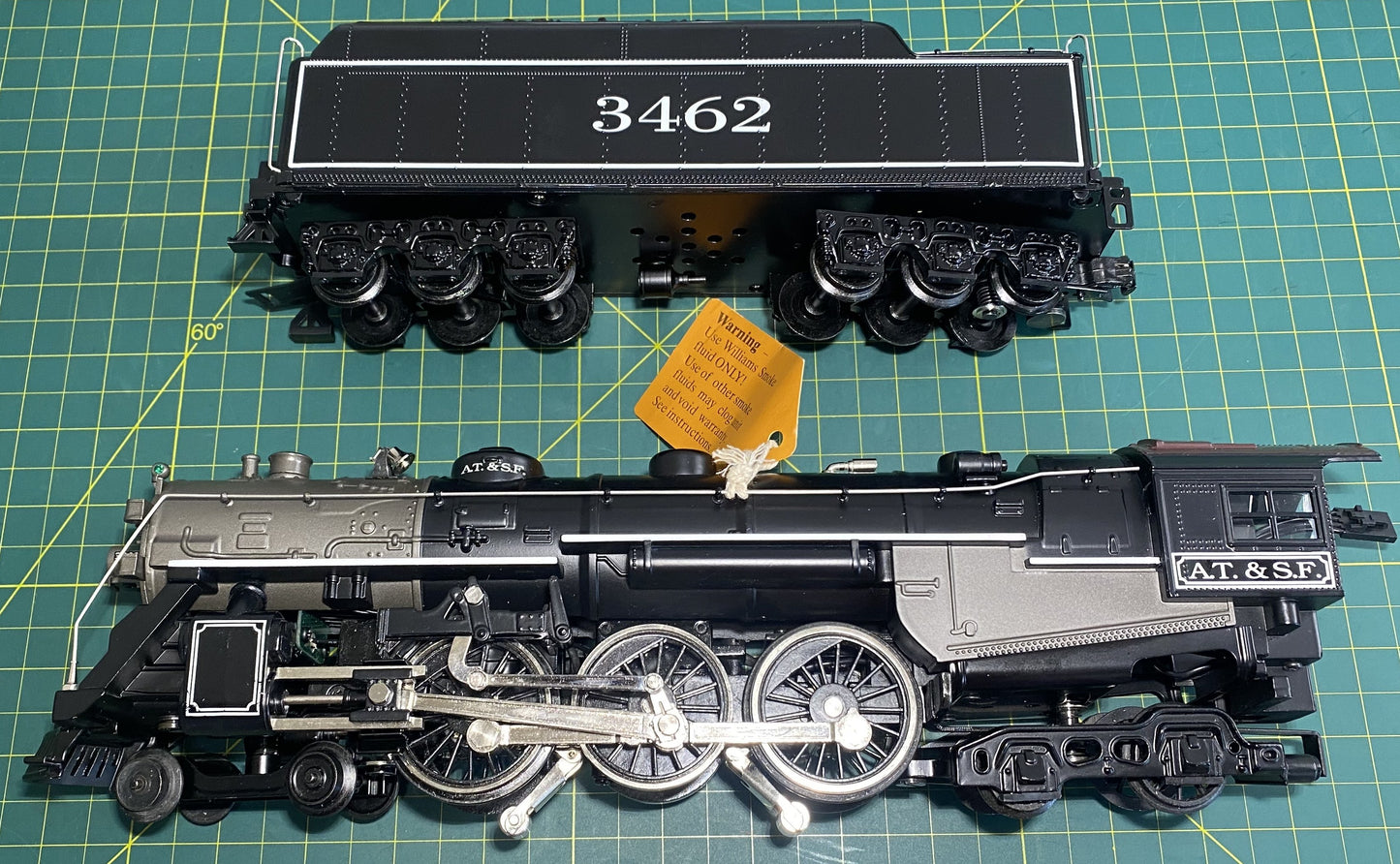 Williams 40204 AT&SF Scale Hudson 4-6-4