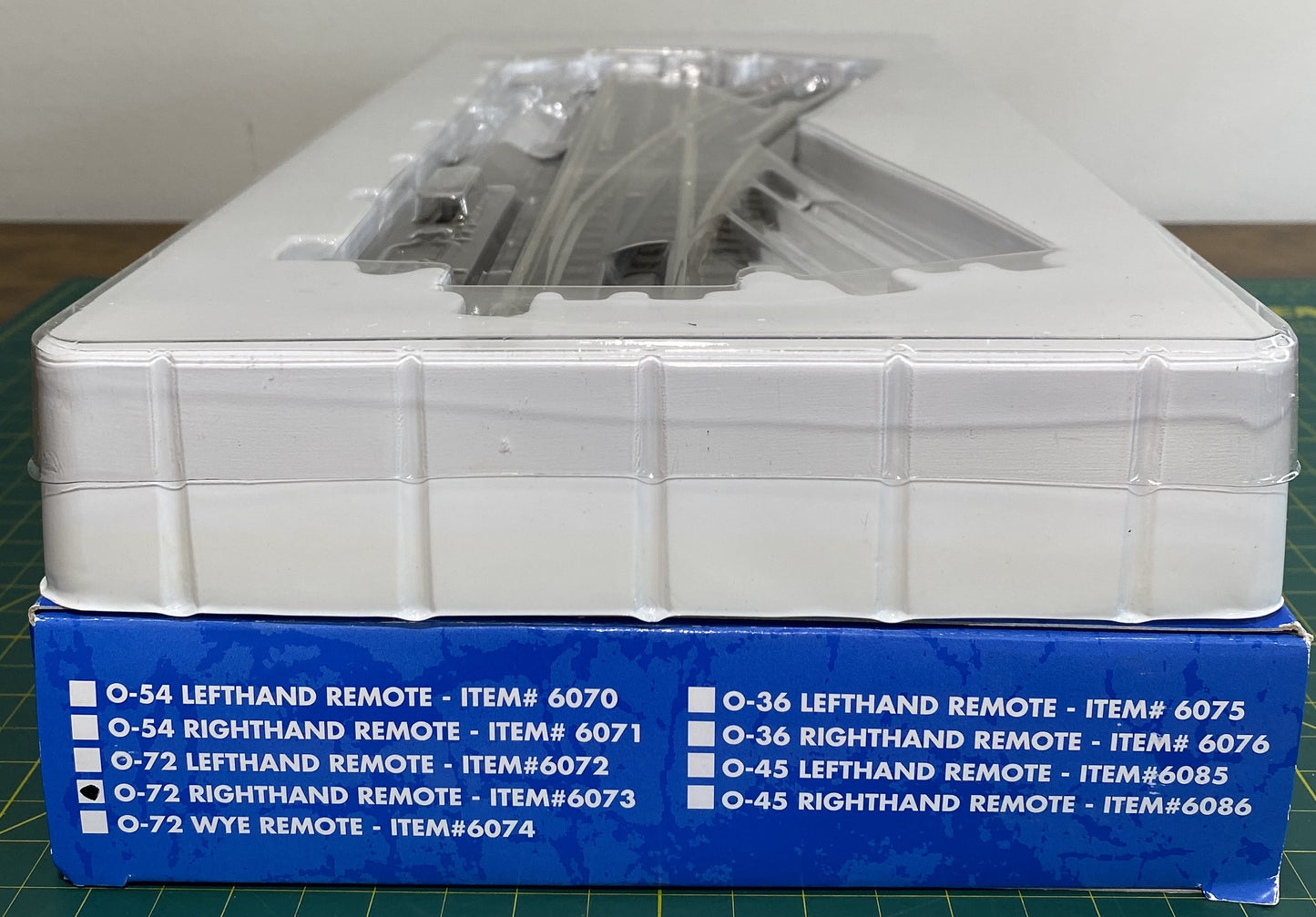 Atlas Nicke Silver Right Hand Remote Switch O Gauge 6073