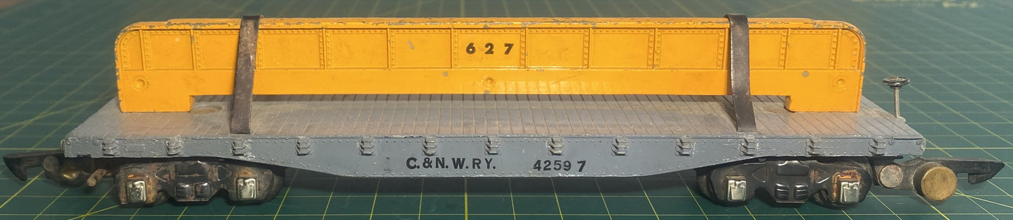 American Flyer 627 Girder Flat Car