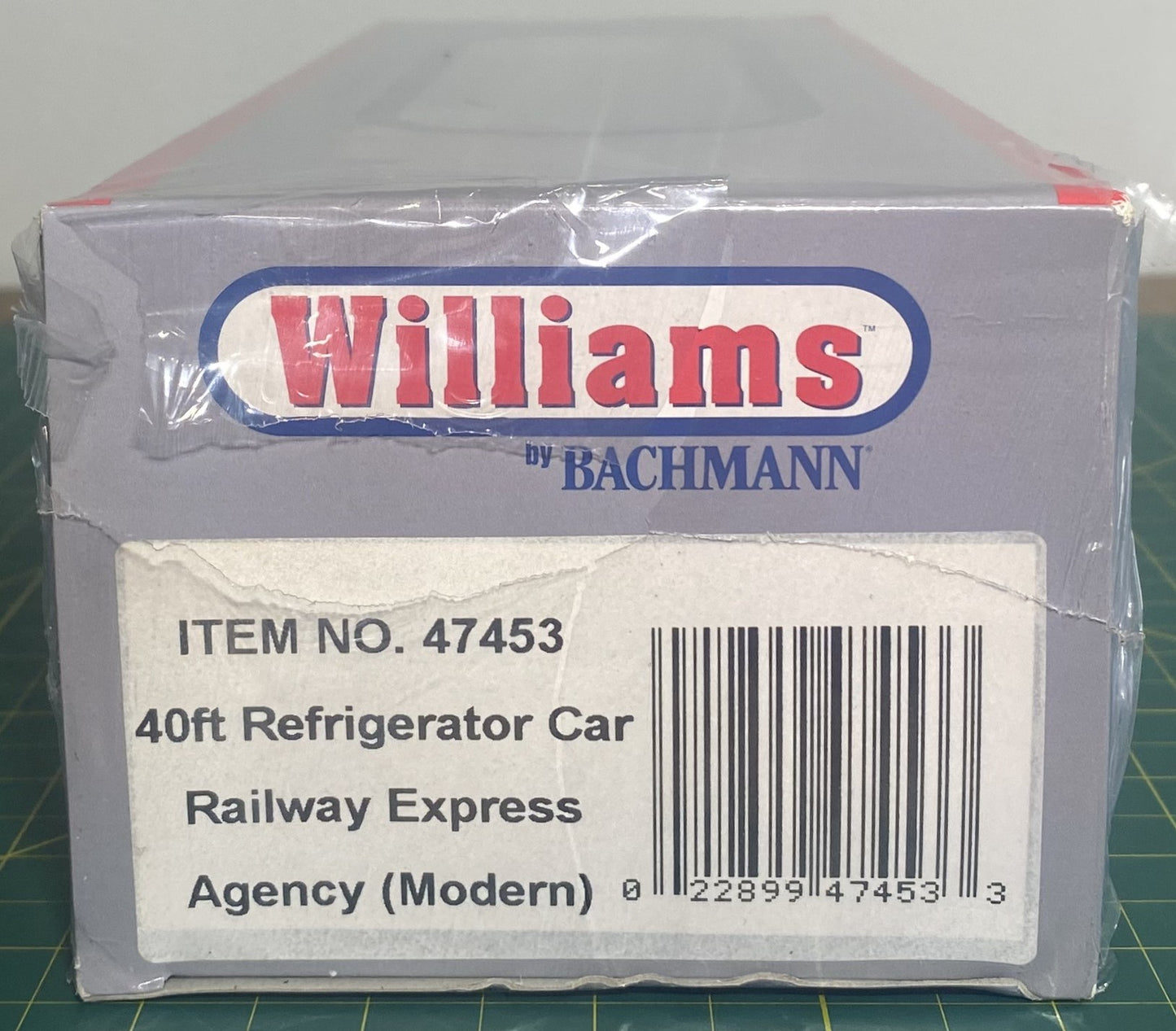 Wiliams 47453 40’ Refrigerator Car Railway Express Agency
