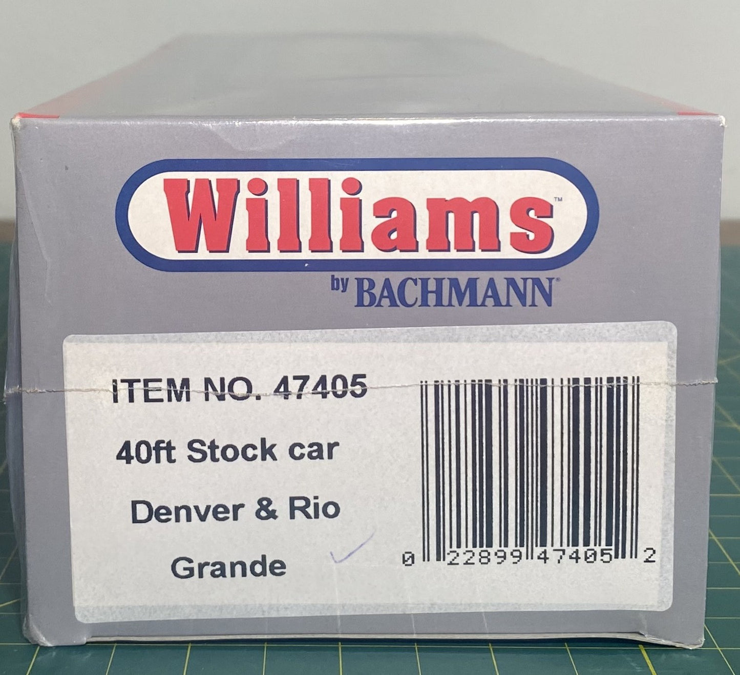 Williams 47405 40’ Stock Car Denver & Rio Grande