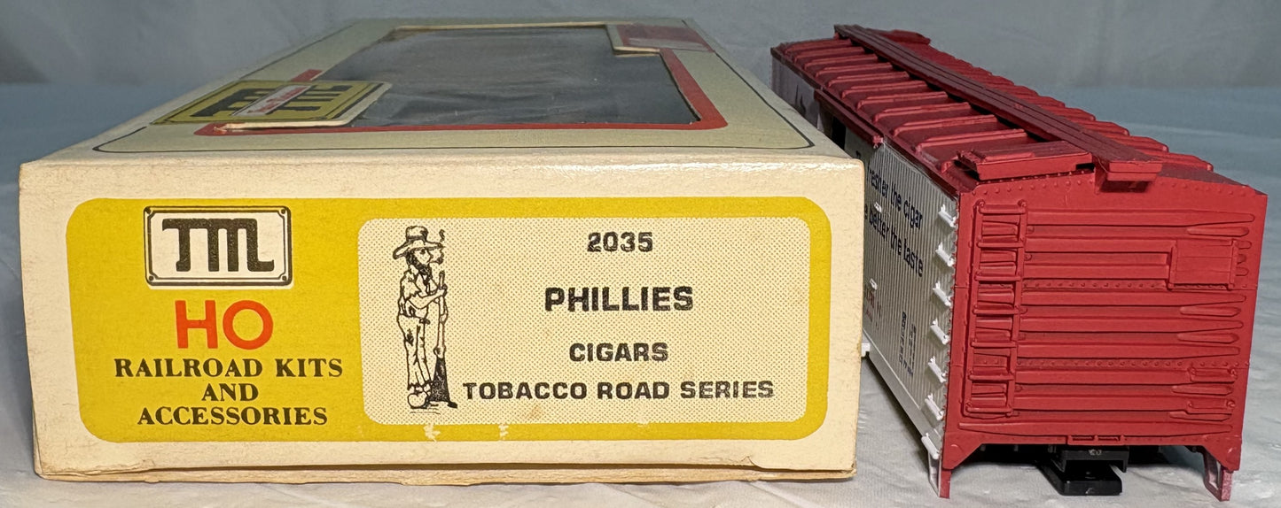 Train-Miniature 2035 Tobacco Road Series Phillies Cigars 40' Boxcar