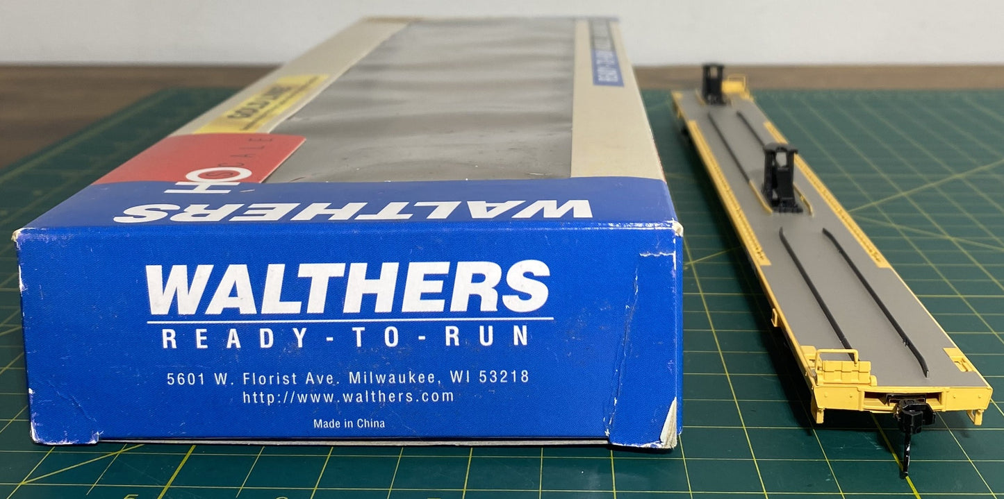 Walthers 89' Flatcar w/ACF Hitches Trailer-Train TTWX 932-40801