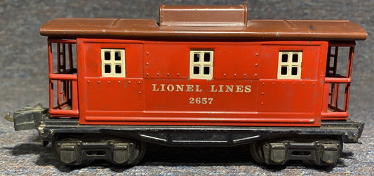 Lionel Pre War 2657 Lionel Lines Caboose