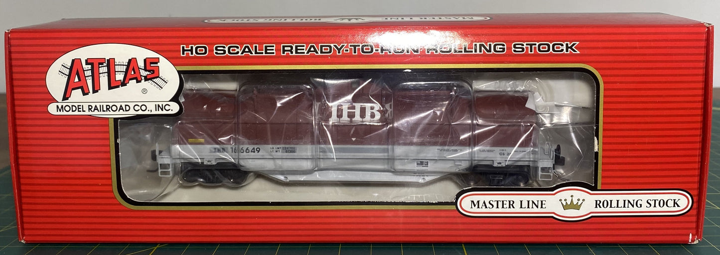 Atlas 20 001 382 42’ Coil Steel Car Indiana Harbor Belt #166649
