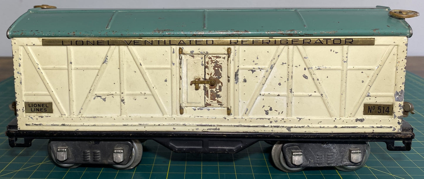 Lionel Pre War 514 Refrigerator Car
