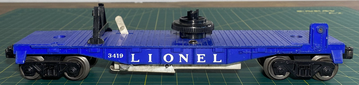 Lonel Post War Helicopter Car 3419
