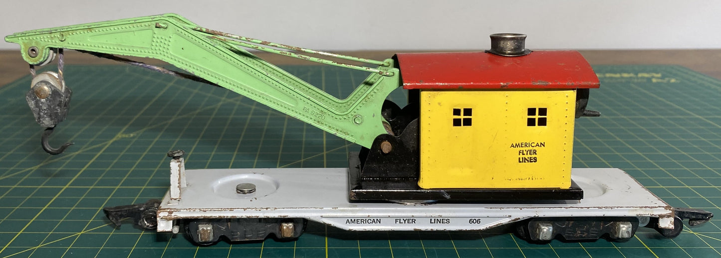 American Flyer Crane 606