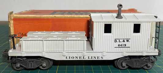 Lionel Post War 6419 Work Caboose