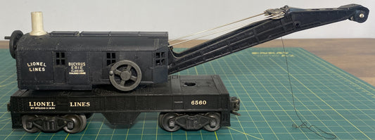 Lionel Post War 6560 Bucyrus Erie Crane