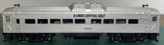 The Lionel B&O Budd Unit 400 Repainted as Illinois Central Gulf