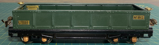 Lionel Pre War 812 Green Gondola