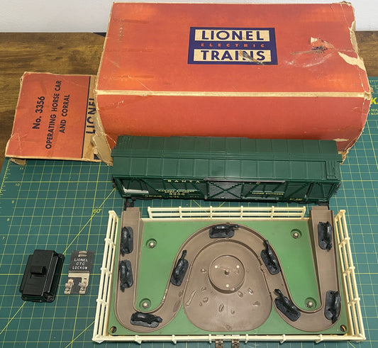 Lionel 3356 Post War Operating Horse Corral