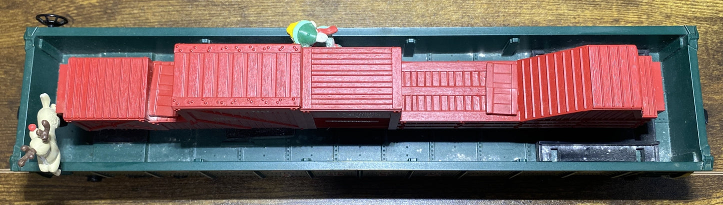 Lionel Modern #36792 Christmas Joys Animated Chase Gondola Rudolph