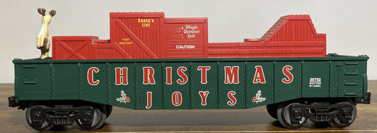 Lionel Modern #36792 Christmas Joys Animated Chase Gondola Rudolph