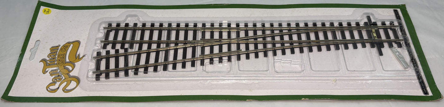 San Juan #5007 #6 Left Hand Ready To Run Switch On3