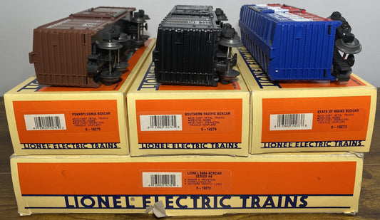 Lionel 6-19272 O Gauge 6464 Boxcars Series #4 Set Box