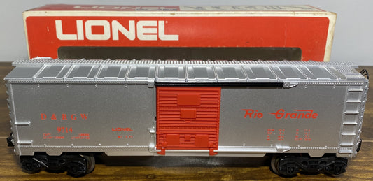 Lionel Modern #6-9714 D&RGW Box Car