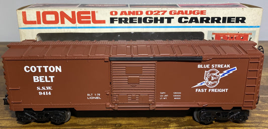 Lionel Modern #9414 Cotton Belt Box Car