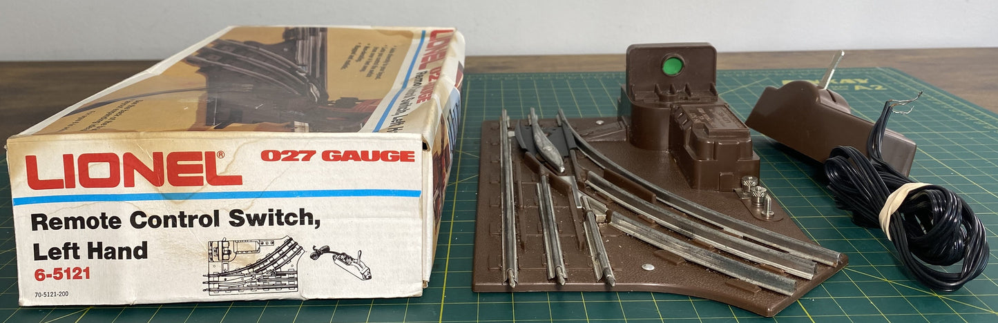 Lionel 6-5121 Left-Hand Remote-Control Switch