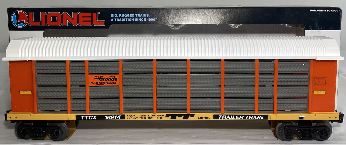 Lionel 6-16214 D&RG Two Tier Auto Carrier