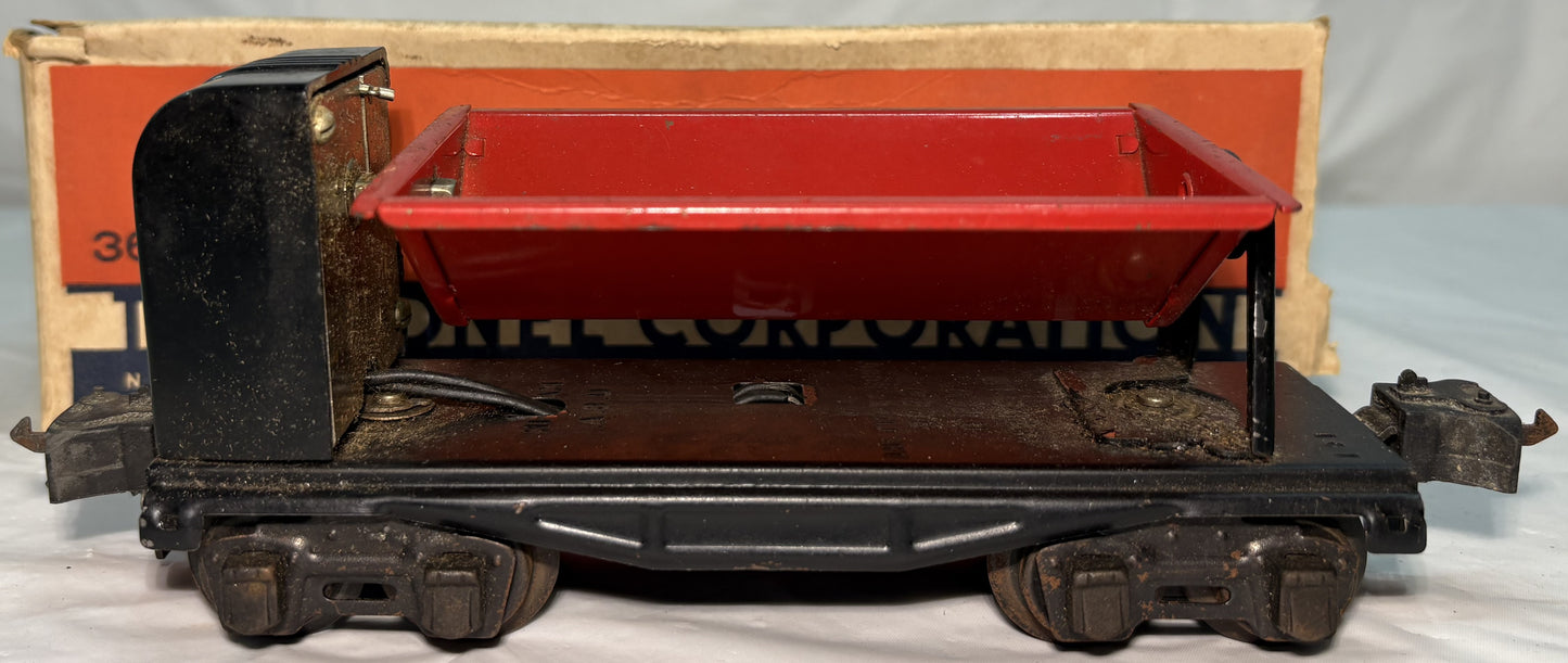 Lionel Pre War 3659 Operating Coal Dump Car