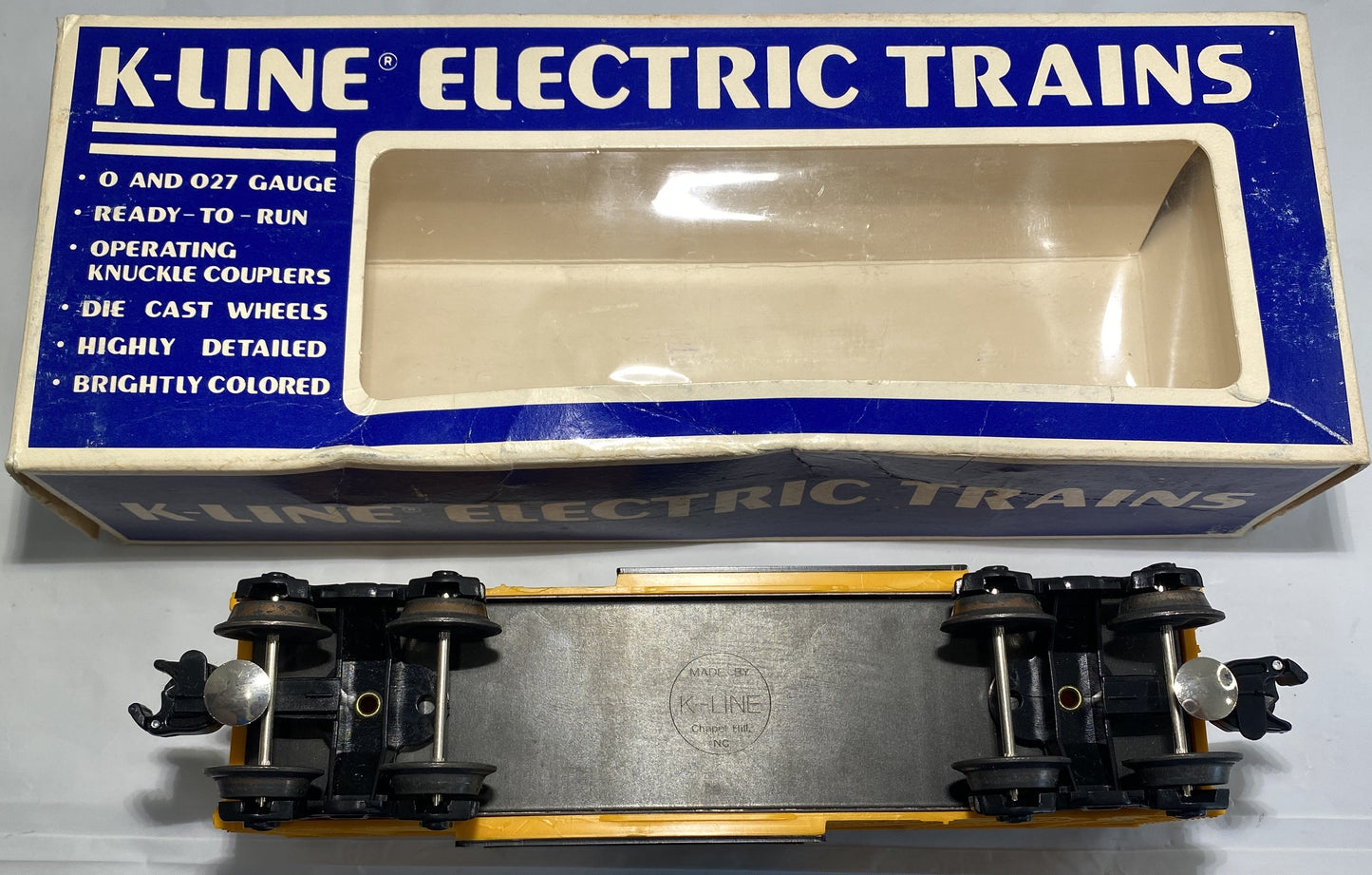 K-Line K-5211 D&RGW Rio Grande Stock Car