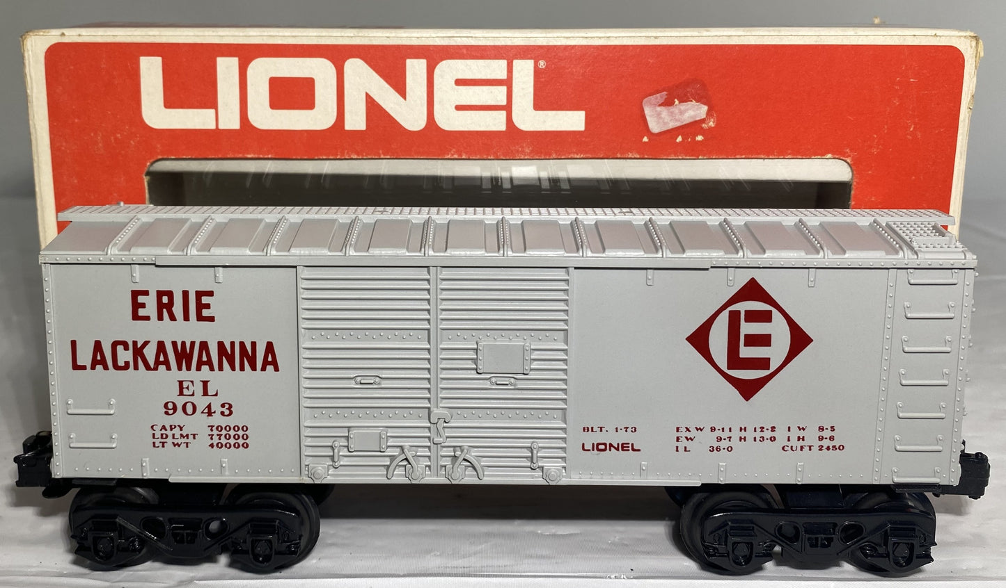 Lionel 6-9043 Erie Lackawanna Box Car