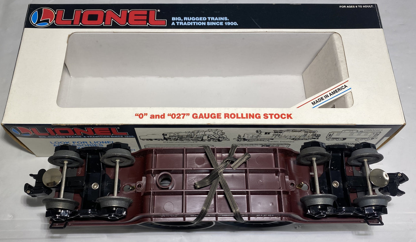 Lionel 6-16318 Depressed Flat Car with Cable Reels