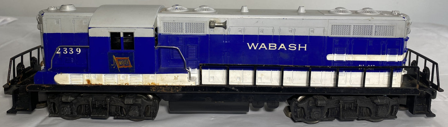 Lionel Post War 2339 Wabash GP7 Diesel