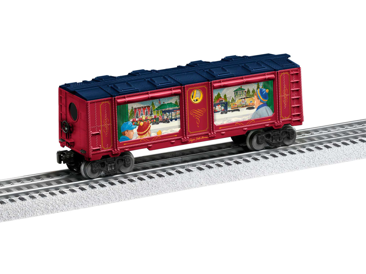 Lionel 2228120 Angela Trotta Thomas Aquarium Car Christmas