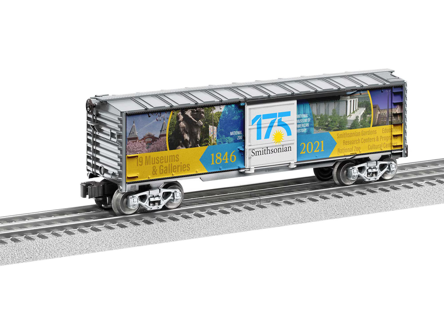 Lionel 2238030 O Gauge Smithsonian 175th Anniversary Boxcar