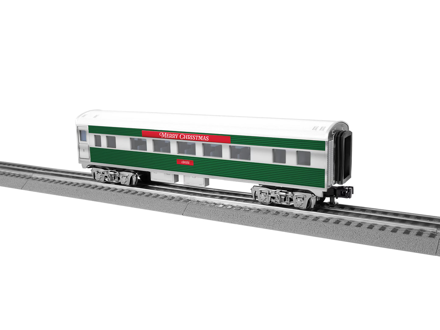 Lionel 2427890 Christmas Streamlined Passenger Coach #12024