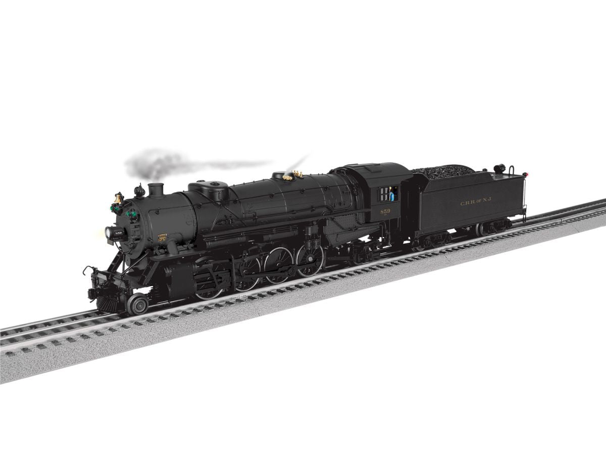 Lionel 2531070 O Gauge Legacy Central New Jersey USRA Heavy Mikado Steam Locomotive #859