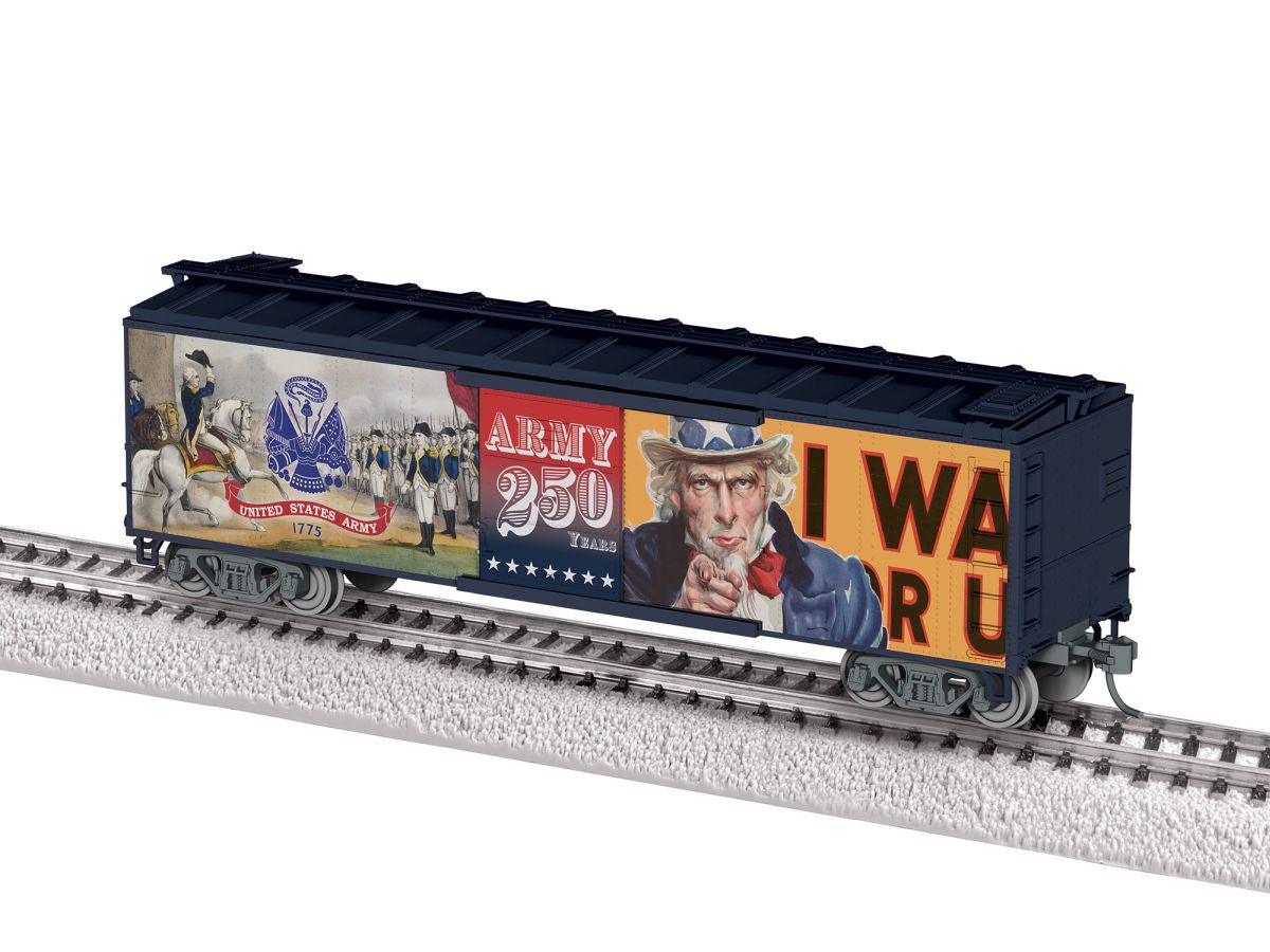 Lionel 2564030 US Army 250th Anniversary USA Boxcar