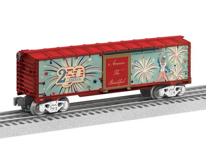 Lionel 2628040 America's 250th Fireworks Boxcar