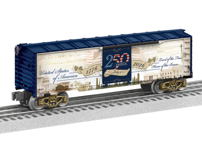 Lionel 2664010 America 250th MUSA Boxcar
