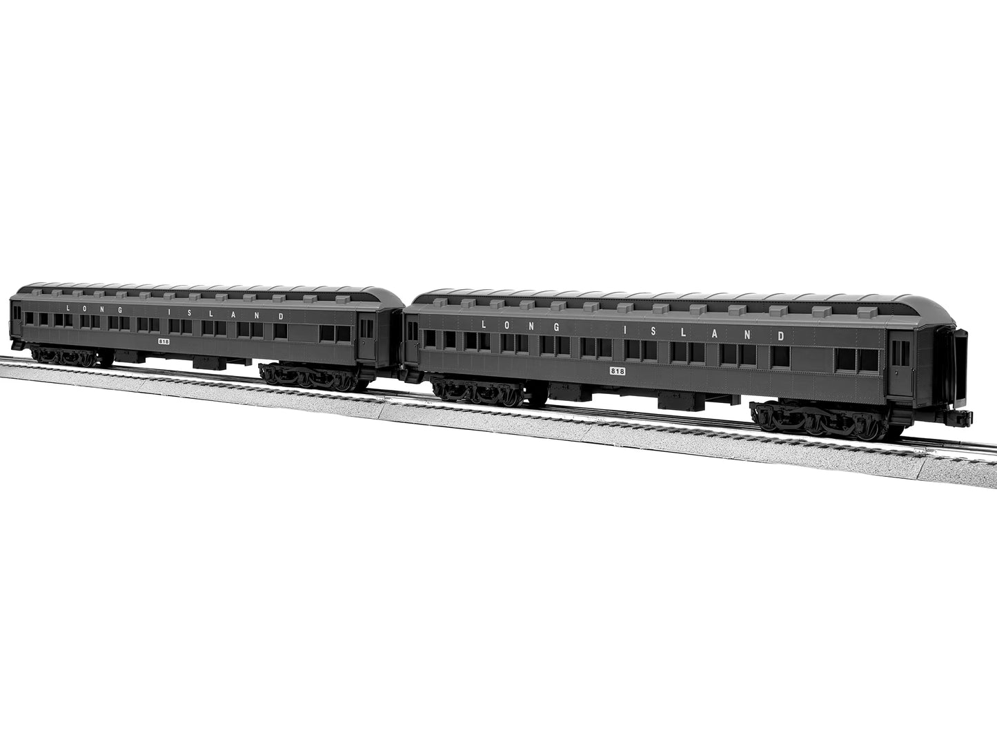 Lionel 85000 Long Island Railroad 18" Passenger Car 2 Pack (#817/818)