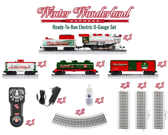 Lionel 2323100 Winter Wonderland LionChief Bluetooth 5.0 SET
