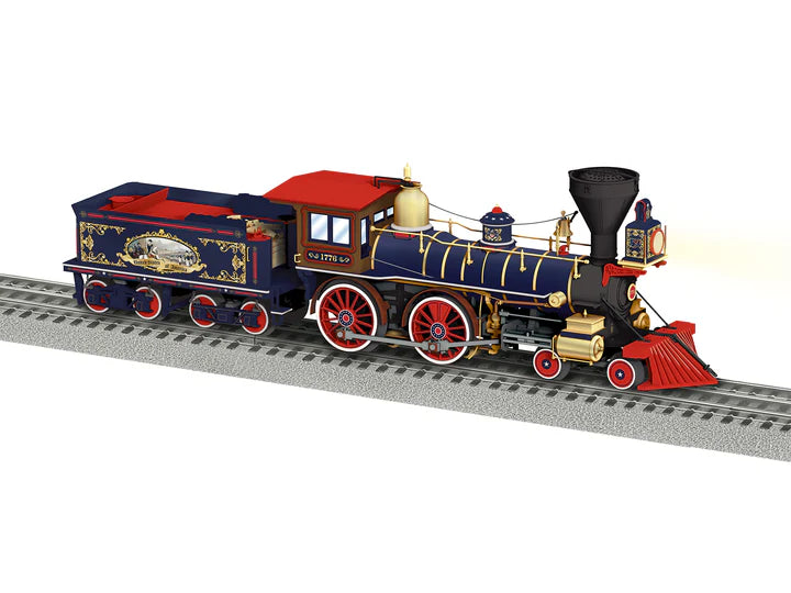 Lionel 2631620 - 250th Anniversary Legacy 4-4-0 Brass Hybrid Steam Locomotive "U.S. America" #1776