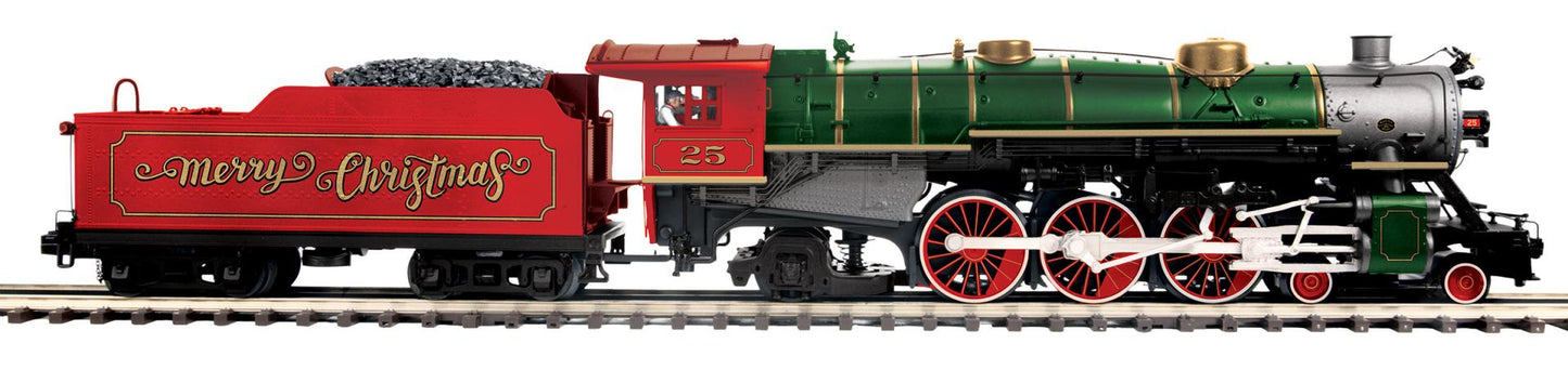 MTH 20-3979-1 Christmas Scale Premier 4-6-2 USRA Heavy Pacific Steam Engine w/Proto-Sound 3.0