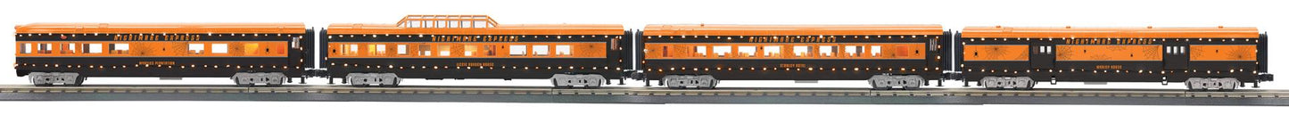 MTH 20-92436 American President Lines O Scale 4-Car Husky Stack Set