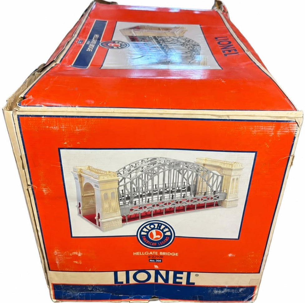 Lionel 32999 Standard Gauge Hellgate Bridge (Red and Cream)