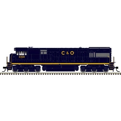 Atlas 10-005-271 HO Scale Master Gold Chesapeake & Ohio U30C #3300 w/ESU Sound