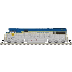 Atlas 10-005-278 HO Scale Master Gold Delaware & Hudson (As Delivered) U30C #702 w/ESU Sound