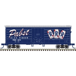 Atlas 20-008-370 HO Scale Trainman Pabst Blue Ribbon 40' Plug Door Box Car #1872