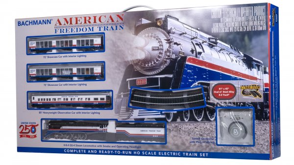 Bachmann 00789 HO American Freedom Train (Limited Edition Train Set)