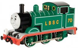Bachmann 58739 HO Scale Thomas & Friends Thomas the Tank Engine LBSC #70 with Moving Eyes