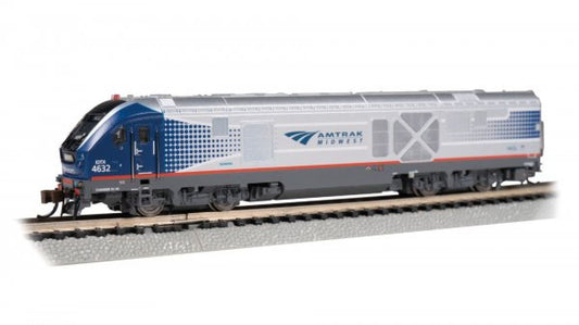 Bachmann 67952 N Scale Amtrak Midwest Siemens SC-44 Charger #4632 with TCS DCC Sound