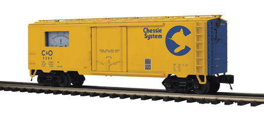 MTH 20-94883 O Scale Premier Chesapeake & Ohio 40’ Steel Sided Power Meter Car